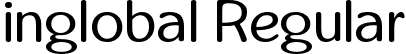 inglobal Regular font | inglobal.ttf