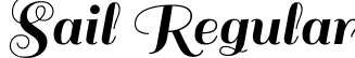 Sail Regular font | Sail-Regular.ttf