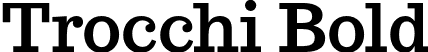 Trocchi Bold font | Trocchi-Bold.otf