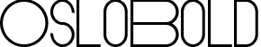 Oslo Bold font | Oslo_Bold.ttf