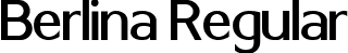 Berlina Regular font | Berlina.ttf