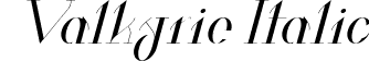 Valkyrie Italic font | Valkyrie-Italic.ttf