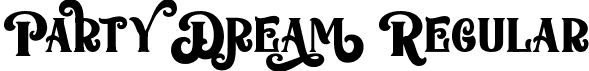 Party Dream Regular font | Party-Dream.otf