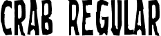 Crab Regular font | Crab.ttf