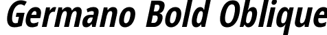 Germano Bold Oblique font | Germano-BoldOblique.ttf