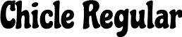 Chicle Regular font | Chicle-Regular.ttf