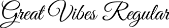 Great Vibes Regular font | GreatVibes-Regular.ttf