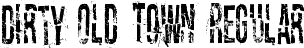 Dirty Old Town Regular font | Dirty Old Town.ttf