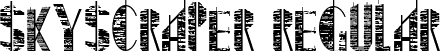 Skyscraper Regular font | Skyscraper_by_Klyukin.ttf