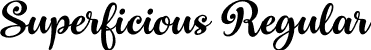 Superficious Regular font | Superficious.otf