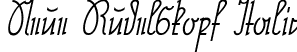 Neue Rudelskopf Italic font | Neue Rudelskopf-Schraeg.ttf