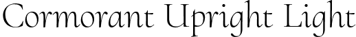 Cormorant Upright Light font | CormorantUpright-Light.otf