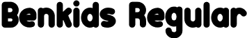 Benkids Regular font | Benkids.otf