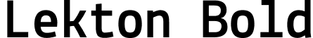 Lekton Bold font | Lekton-Bold.ttf