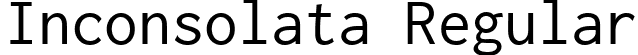 Inconsolata Regular font | Inconsolata-Regular.ttf