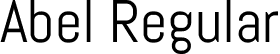 Abel Regular font | Abel-Regular.ttf