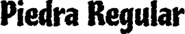 Piedra Regular font | Piedra-Regular.ttf