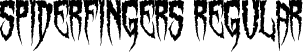 Spiderfingers Regular font | Spiderfingers.ttf