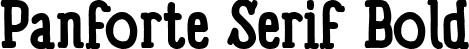 Panforte Serif Bold font | panforte_serif_bold.otf