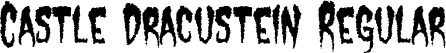 Castle Dracustein Regular font | Castle Dracustein.ttf