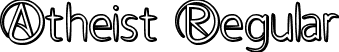 Atheist Regular font | Atheist.ttf