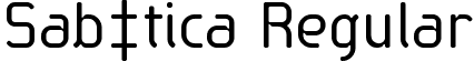 Sab‡tica Regular font | Sabatica-regular.ttf