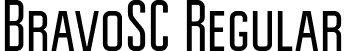 BravoSC Regular font | BravoSC.otf