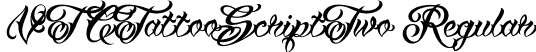 VTCTattooScriptTwo Regular font | VTC-TattooScriptTwo.ttf