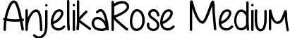 AnjelikaRose Medium font | Anjelika Rose.ttf