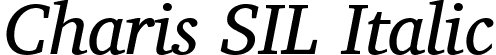 Charis SIL Italic font | CharisSILI.ttf