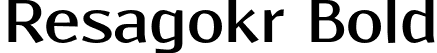 Resagokr Bold font | ResagokrBold.otf