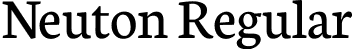 Neuton Regular font | Neuton-Regular.ttf