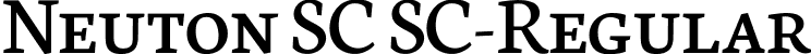 Neuton SC SC-Regular font | Neuton-SC-Regular.ttf