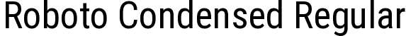 Roboto Condensed Regular font | RobotoCondensed-Regular.ttf