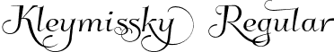 Kleymissky Regular font | Kleymissky_0283.otf