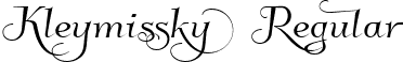 Kleymissky Regular font | Kleymissky_0283.ttf