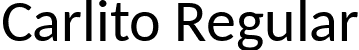 Carlito Regular font | Carlito-Regular.ttf