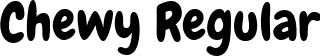 Chewy Regular font | Chewy.ttf