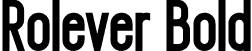 Rolever Bold font | RoleverBold-JRjrx.otf