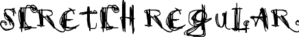 scretch Regular font | SCRETCH_.TTF