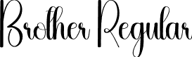 Brother Regular font | Brother.otf