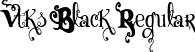 Vtks Black Regular font | Vtks black.ttf