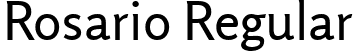 Rosario Regular font | Rosario-Regular.ttf