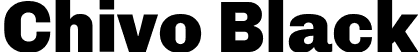 Chivo Black font | Chivo-Black.otf