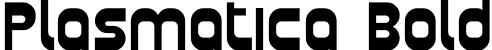 Plasmatica Bold font | Plasma03.ttf