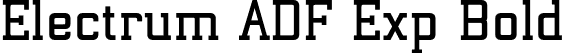 Electrum ADF Exp Bold font | ElectrumADFExp-Bold.otf