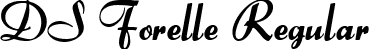 DS Forelle Regular font | DSForelle.ttf