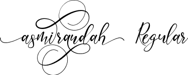 asmirandah Regular font | Asmirandah.otf