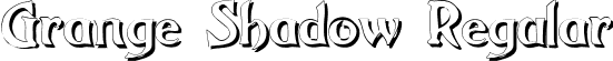 Grange Shadow Regular font | Grange-Shadow.ttf