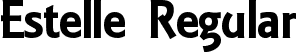 Estelle Regular font | Estelle.ttf